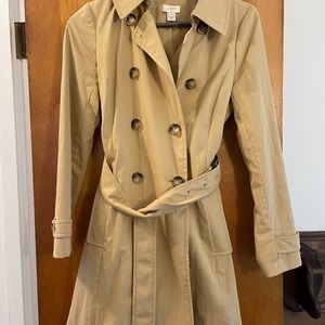 J Crew trench coat